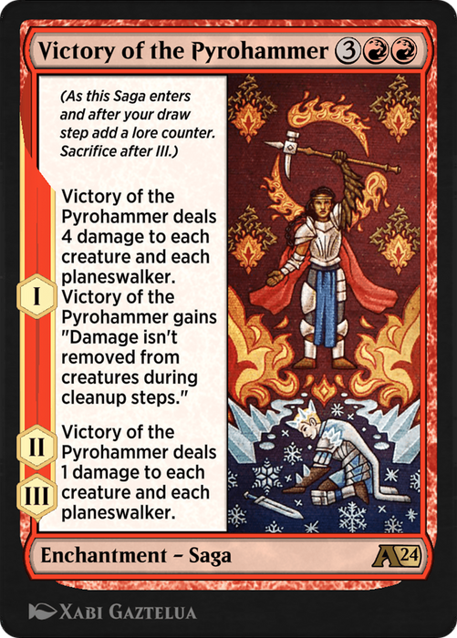 Victory of the Pyrohammer (YWOE-012) - rare