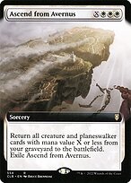 Ascend from Avernus (CLB-554) - rare: (Extended Art) - Foil