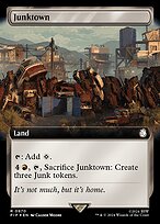 Junktown (PIP-970) - rare: (Extended Art) - Foil
