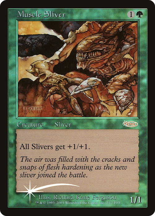 Muscle Sliver (FNM-002) - rare - Foil