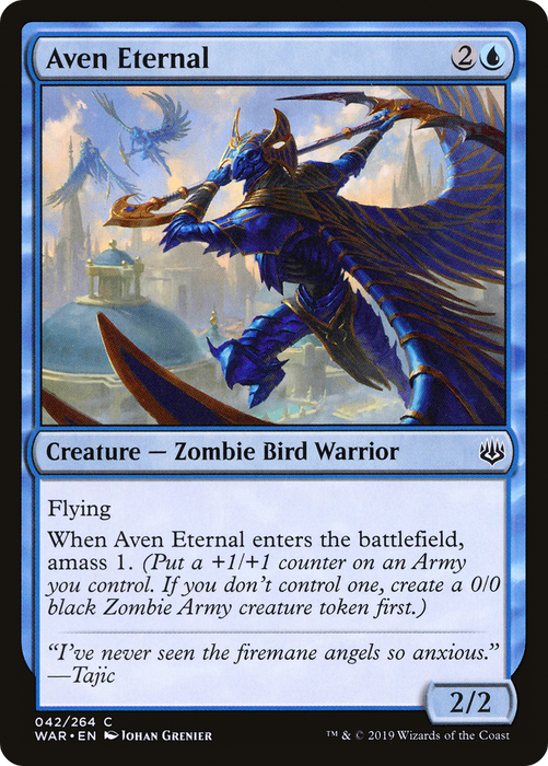 Aven Eternal (WAR-042) - common - Foil