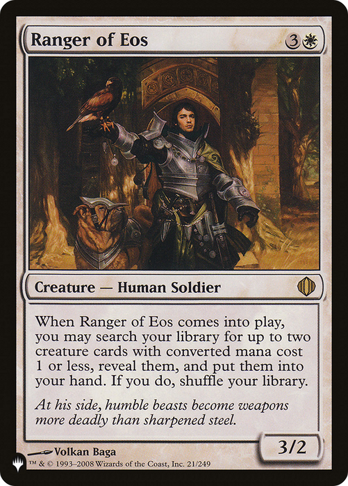 Ranger of Eos (LIST-ALA-21) - rare