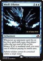 Mind's Dilation (PRE-70S) - mythic - Foil