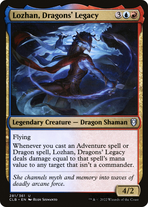 Lozhan, Dragons' Legacy (CLB-281) - uncommon - Foil