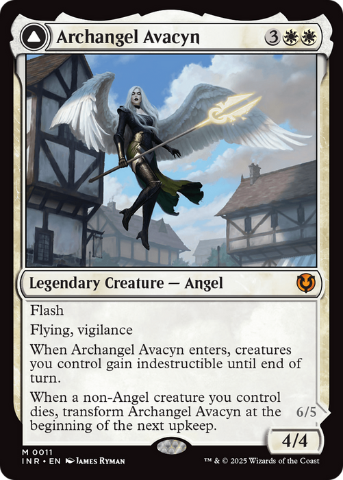 Archangel Avacyn // Avacyn, the Purifier (INR-011) - mythic - Foil