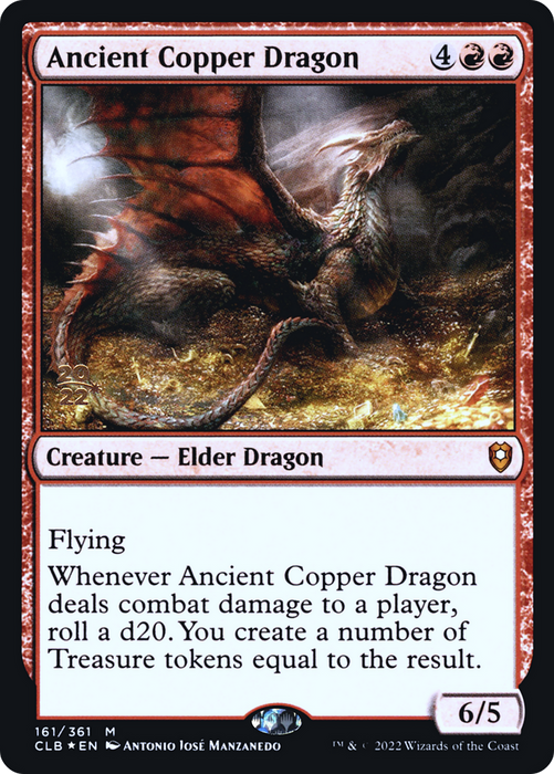 Ancient Copper Dragon (PRE-161S) - mythic - Foil