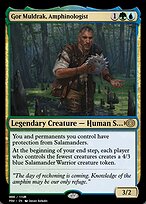 Gor Muldrak, Amphinologist (PRM-86272) - rare - Foil