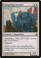 Changeling Sentinel (MOR-006) - common - Foil