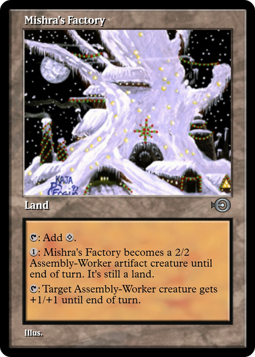 Mishra's Factory (PRM-221) - uncommon - Foil