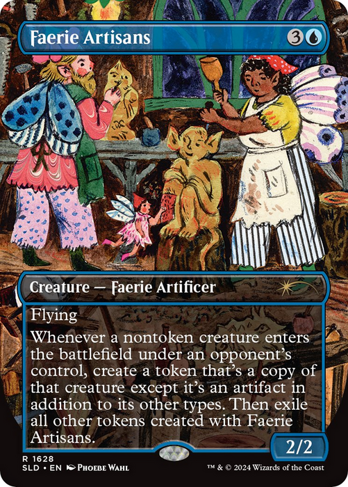Faerie Artisans (SLD-1628) - rare (Borderless)