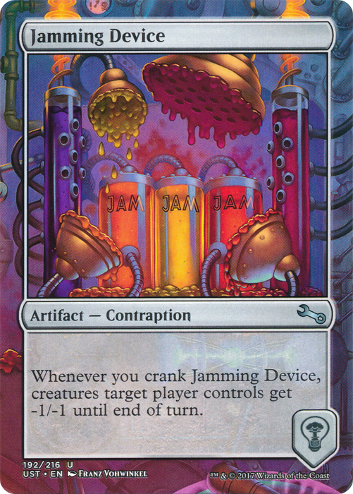 Jamming Device (UST-192) - uncommon (Borderless) - Foil