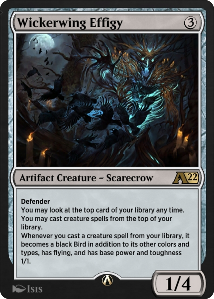 Wickerwing Effigy (Y22-061) - rare
