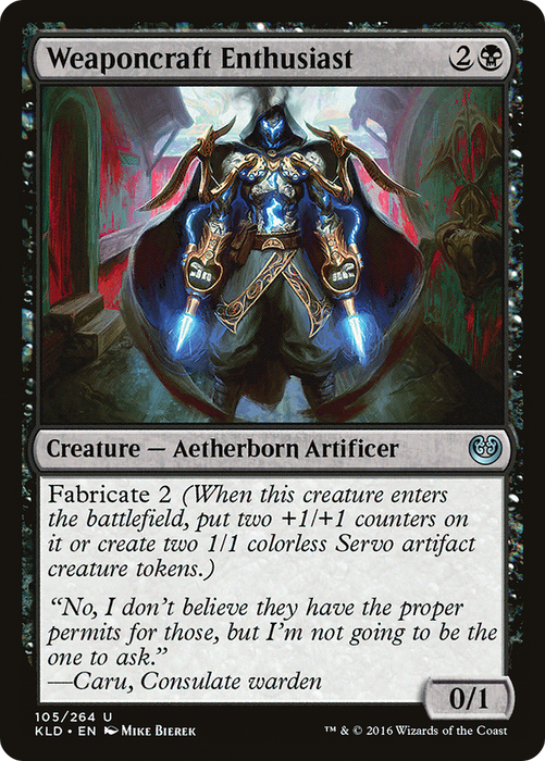 Weaponcraft Enthusiast (KLD-105) - uncommon