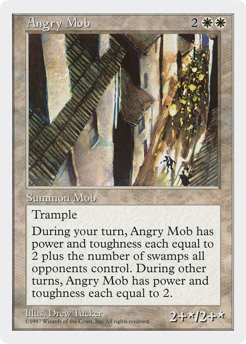 Angry Mob (5ED-004) - uncommon