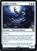 Defiler of Faith (PRE-16S) - rare - Foil