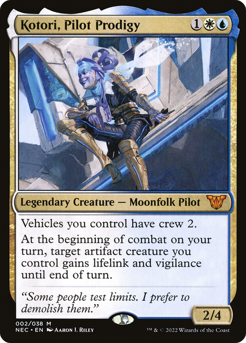 Kotori, Pilot Prodigy (NEC-002) - mythic - Foil