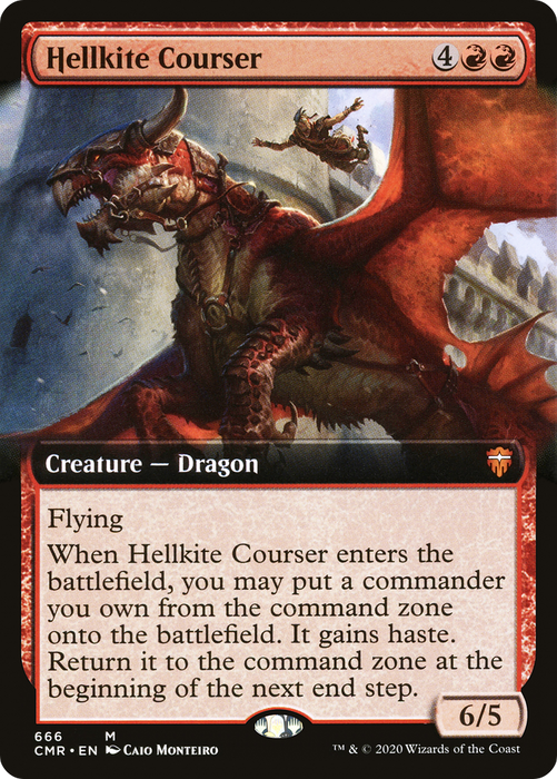 Hellkite Courser (CMR-666) - mythic: (Extended Art)