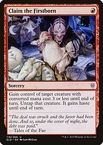 Claim the Firstborn (ELD-118) - uncommon