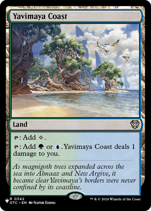 Yavimaya Coast (OTC) (LIST-342) - rare