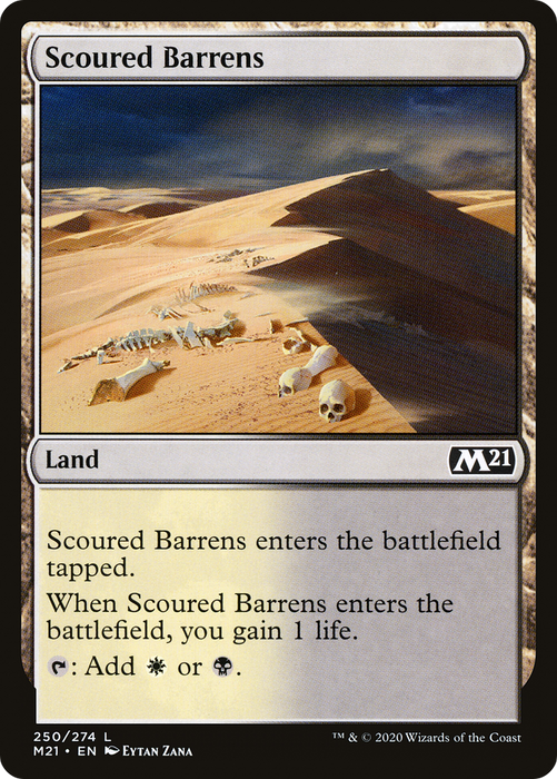 Scoured Barrens (M21-250) - common