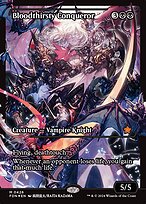 Bloodthirsty Conqueror (FDN-426) - mythic: (Showcase) - Foil