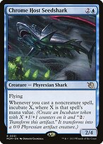 Chrome Host Seedshark (MOM-051) - rare - Foil