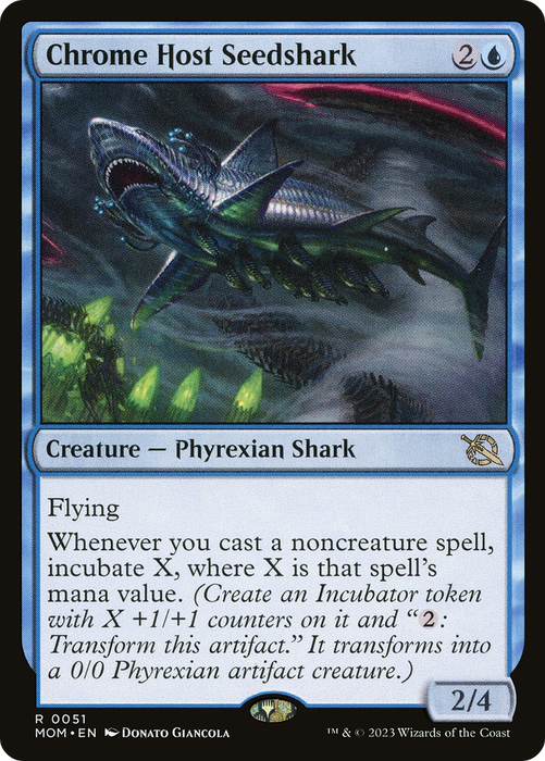 Chrome Host Seedshark (MOM-051) - rare