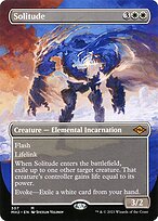 Solitude (MH2-307) - mythic (Borderless) - Foil