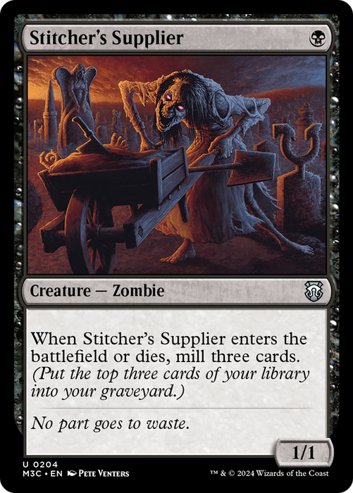 Stitcher's Supplier (M3C-204) - uncommon