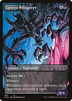 Cavern Whisperer (IKO-287) - common: (Showcase) - Foil