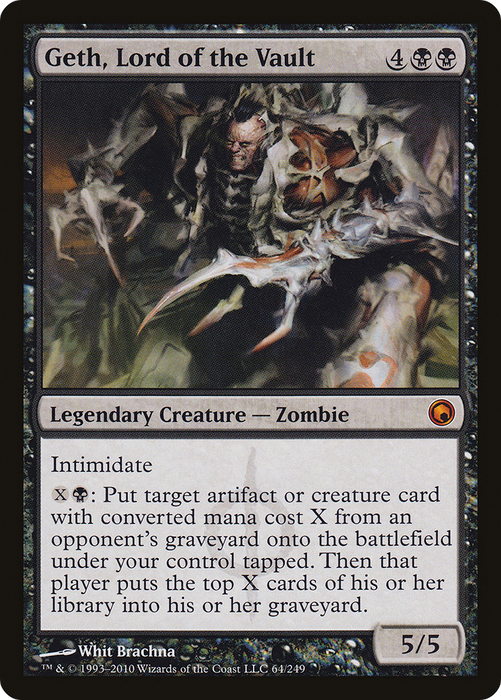 Geth, Lord of the Vault (SOM-064) - mythic - Foil