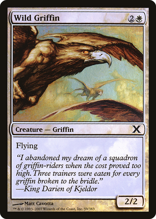 Wild Griffin (10E-59★) - common - Foil