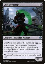 Cult Conscript (DMU-088) - uncommon