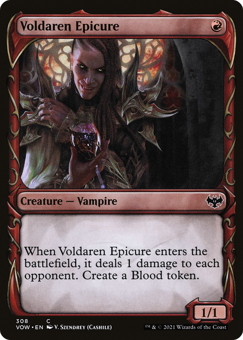 Voldaren Epicure (VOW-308) - common: (Showcase) - Foil