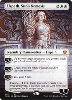 Elspeth, Sun's Nemesis (THB-255) - mythic (Borderless) - Foil