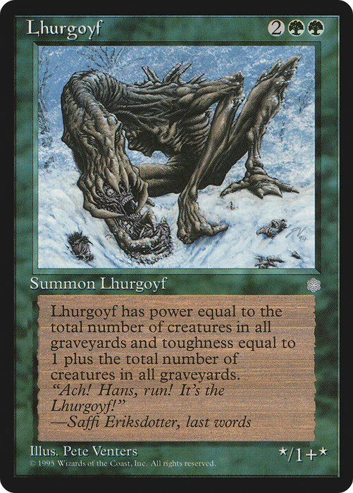 Lhurgoyf (ICE-252) - rare