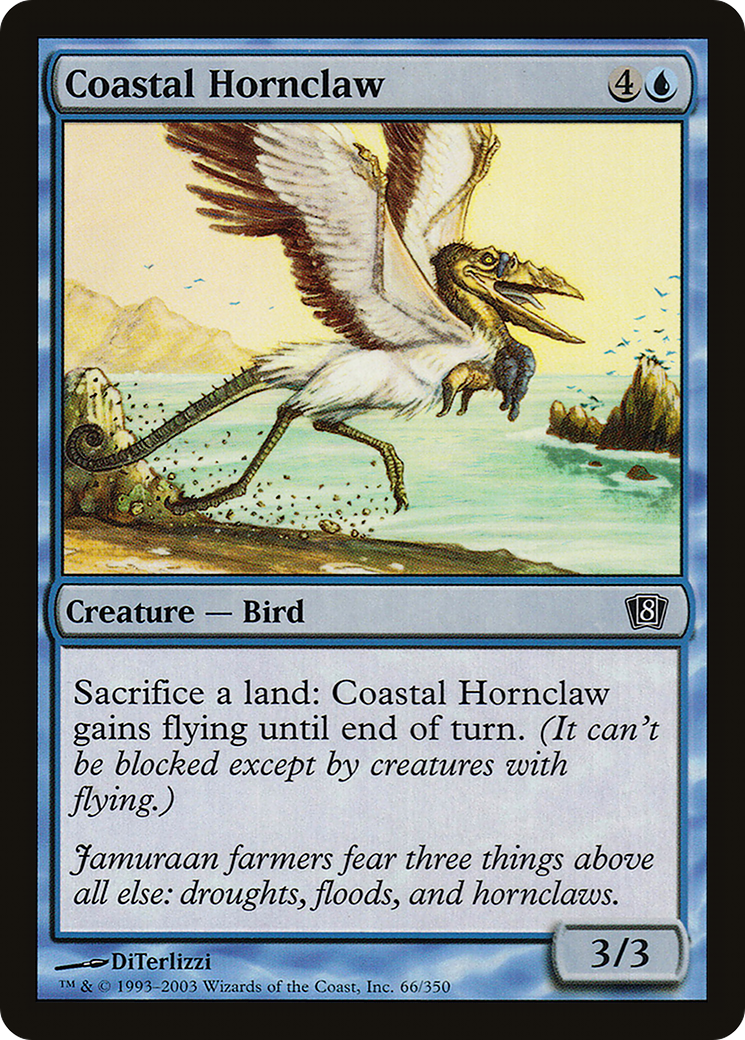 Coastal Hornclaw (8ED-66★) - common - Foil