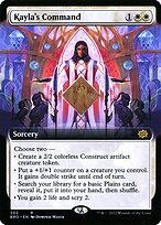 Kayla's Command (BRO-302) - rare: (Extended Art)