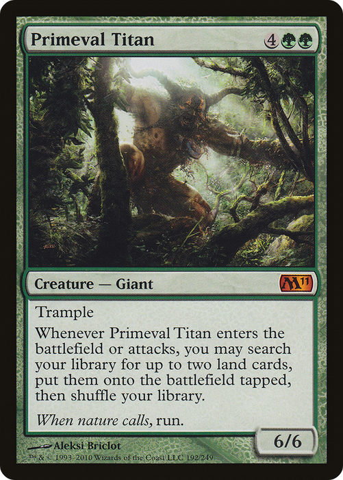 Primeval Titan (M11-192) - mythic - Foil
