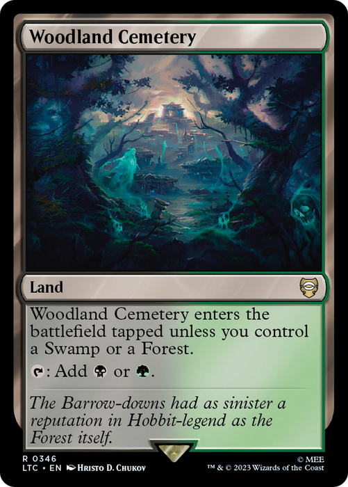Woodland Cemetery (LTC-346) - rare