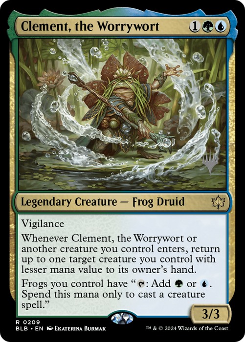 Clement, the Worrywort (PPBLB-209P) - rare - Foil