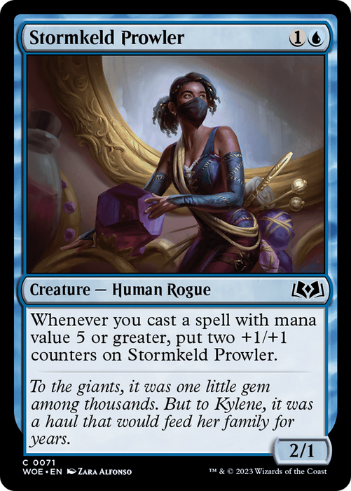 Stormkeld Prowler (WOE-071) - common - Foil