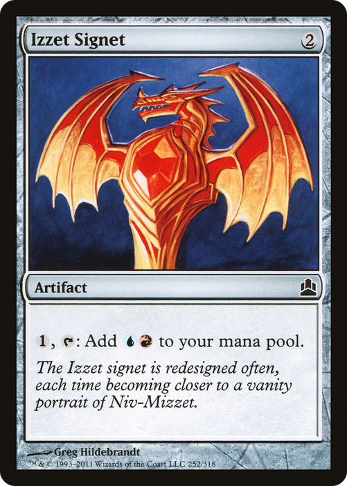 Izzet Signet (CMD-252) - common
