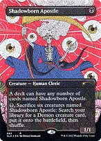 Shadowborn Apostle (SLD-682) - rare (Borderless) - Foil