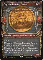 Captain Lannery Storm (MUL-150) - rare: (Showcase) - Foil