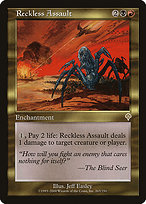 Reckless Assault (INV-263) - rare - Foil