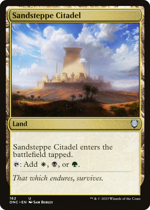 Sandsteppe Citadel (ONC-162) - uncommon
