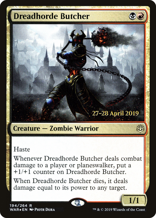 Dreadhorde Butcher (PRE-194S) - rare - Foil