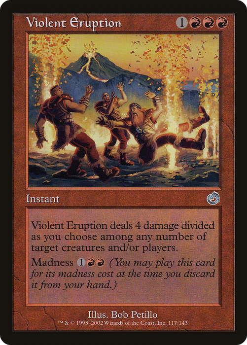 Violent Eruption (TOR-117) - uncommon - Foil
