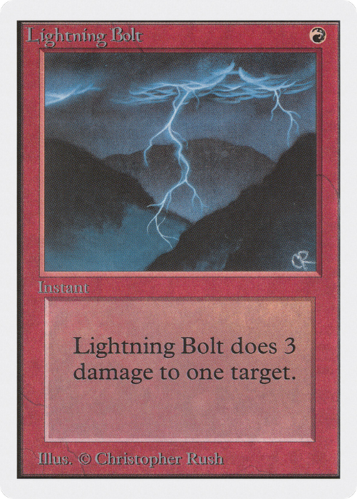 Lightning Bolt (2ED-162) - common